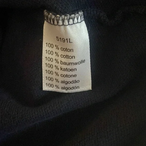 Lacoste Polo Collar Shirt Navy Sz XXL Cotton - Picture 6 of 6